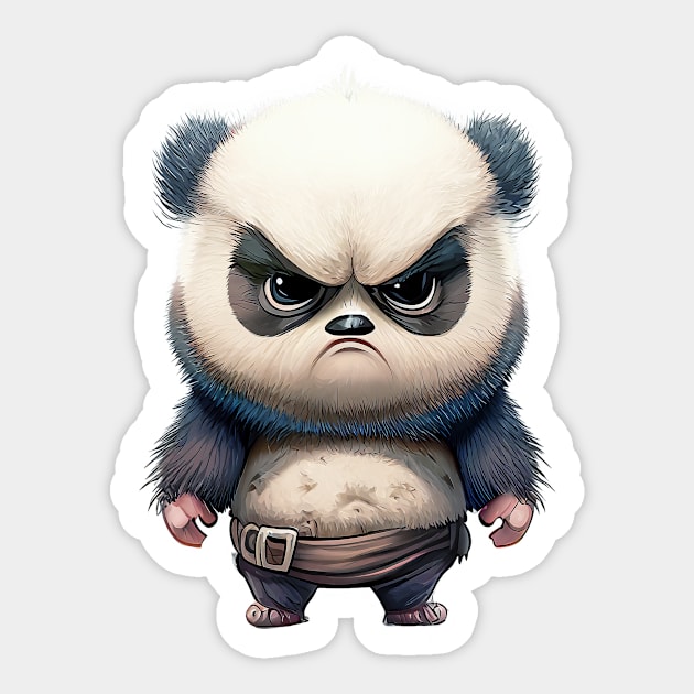 Panda Cute Adorable Humorous Illustration Sticker by Cubebox